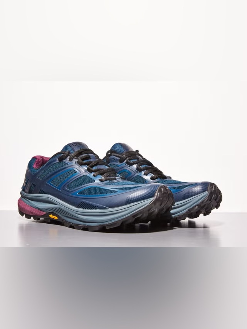 Topo Athletic Ultraventure Trail Running Shoes Wide Toe Box Women 7 Navy Plum